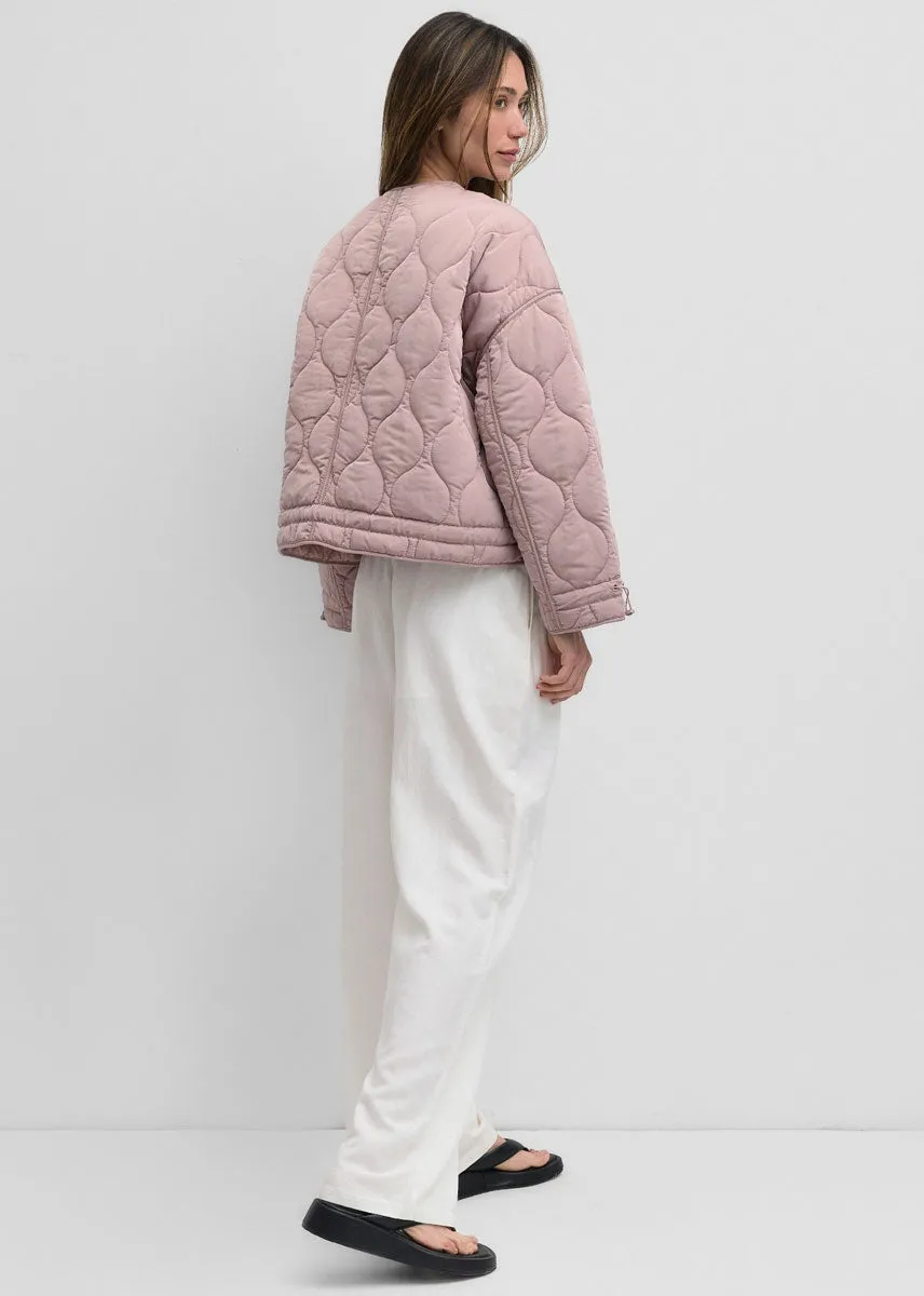 The Kara Jacket - Mauve