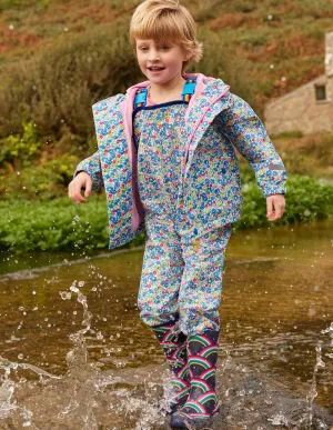 Waterproof Dungarees-Multi Spring Floral