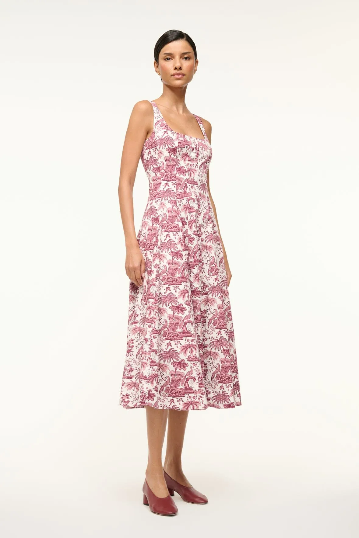 WELLS DRESS | BORDEAUX TOILE