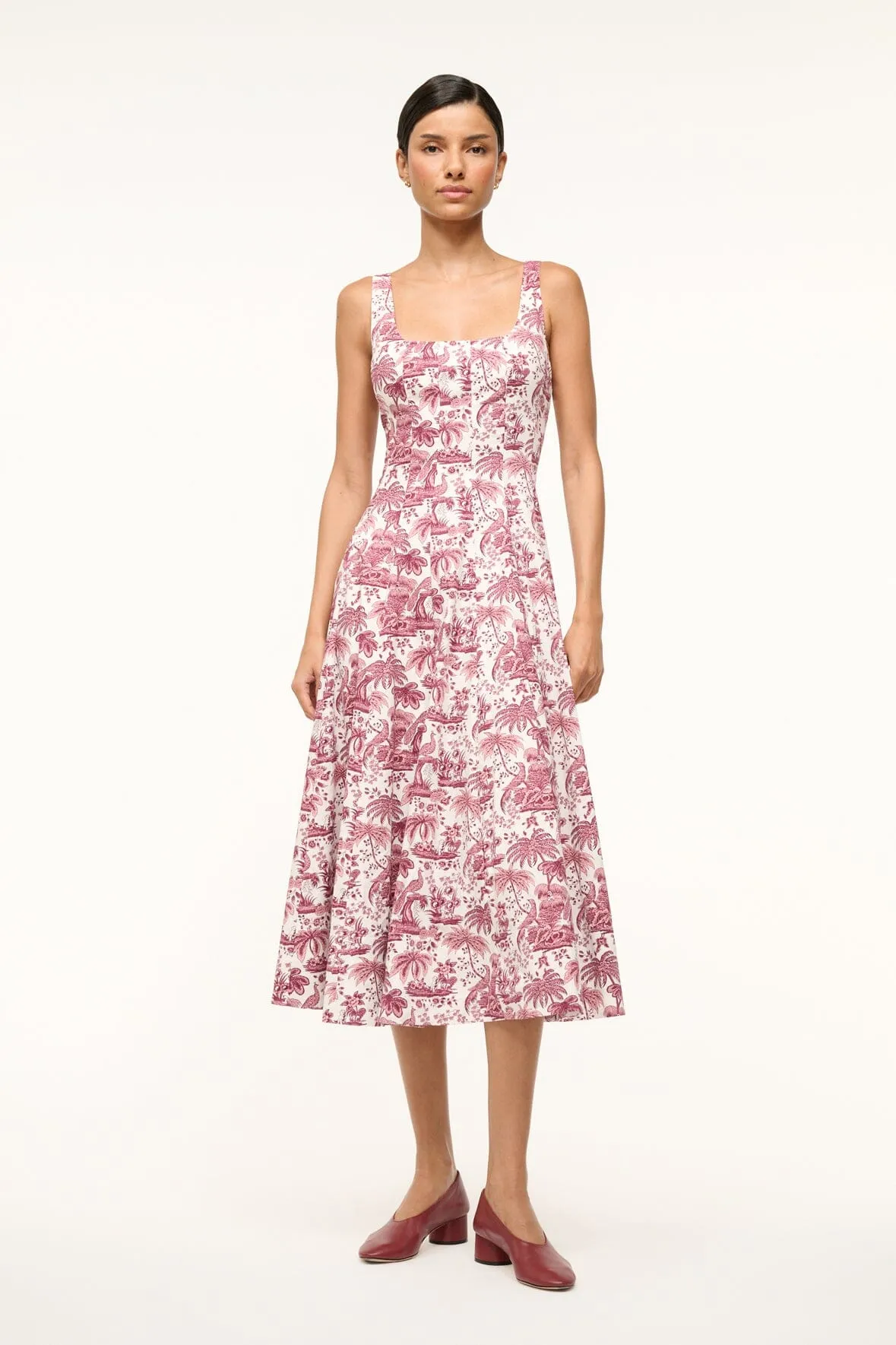 WELLS DRESS | BORDEAUX TOILE