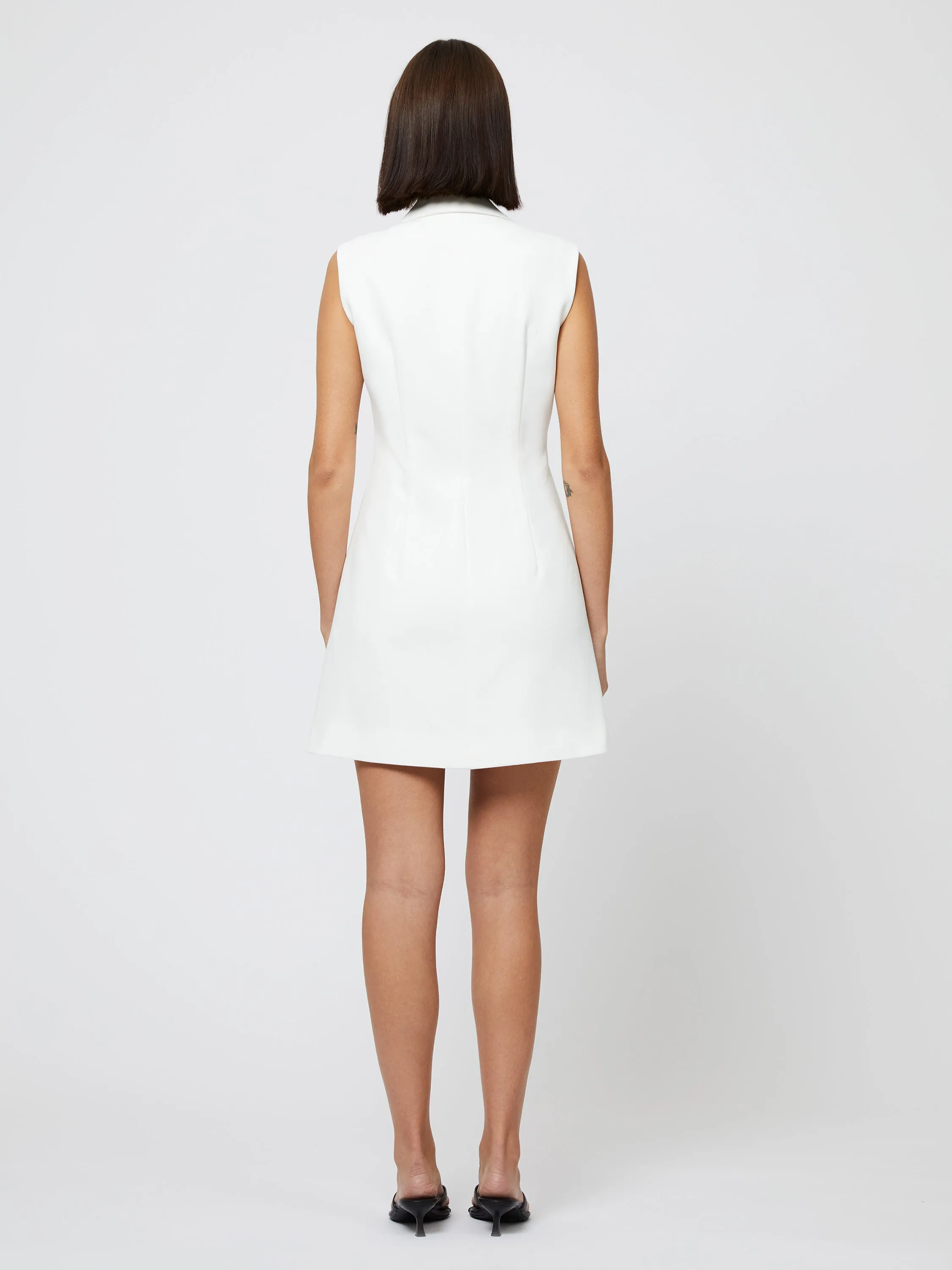 Whisper Sleeveless Tux Dress