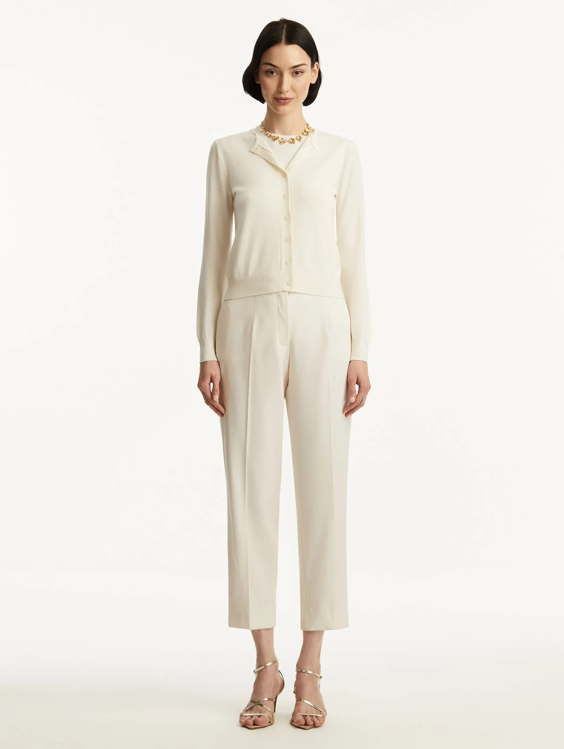 Wool-Blend Cardigan