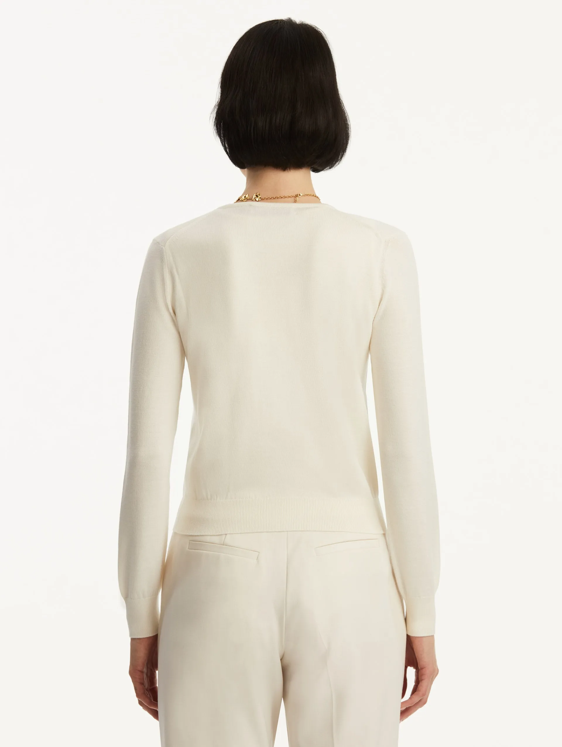 Wool-Blend Cardigan
