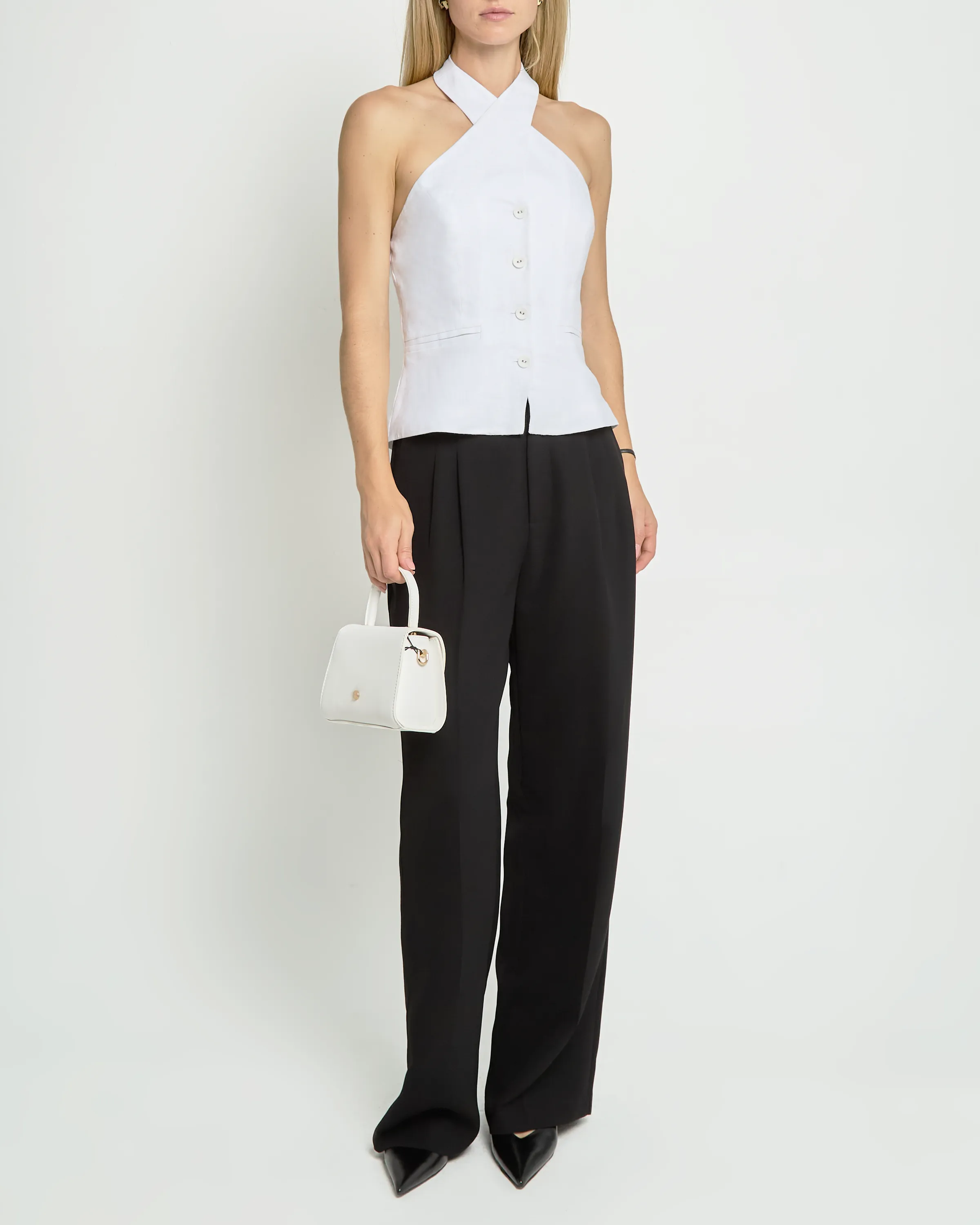 Yvonne Linen Top